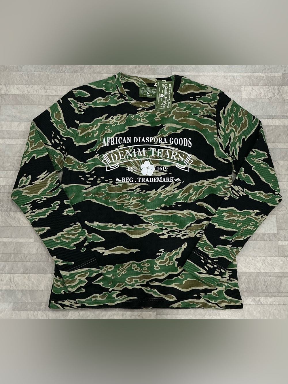 (DT-2) Denim Tears ADG Thermal Camo Printed